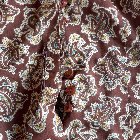Gorgeous Vintage, feminine Paisley Long Sleeve Blouse 🤩 - Picture 10 of 10